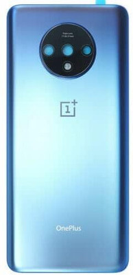 Docile OnePlus 7T Back Cover Shockproof Glossy Blue Case Slim Fit Protective Mobile Cover Back Panel(blue)