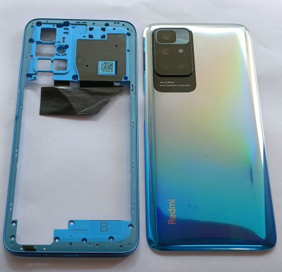 IncMart Xiaomi Redmi 10 Prime Front & Back Panel(Blue)