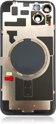 Spares4ever iPhone 14 Plus Blue Replacement Glass with Camera Lens and Magsafe Magnet Back Panel(Blue)