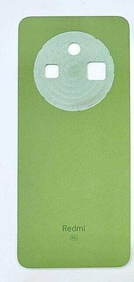 IncMart For Redmi 14C 5G (with Brand Logo) OG Back Glass Back Panel(Green)