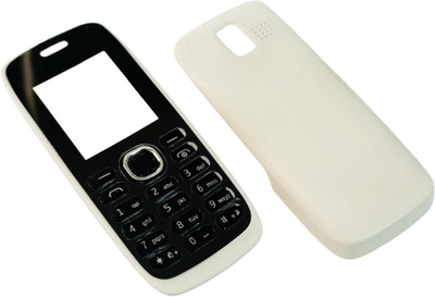 imbi Nokia 112 (Old Model) Front Back Body With Keypad Front & Back Panel(White)