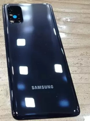 AL AMAZING STORE Samsung M31s with camera lence Back Panel(BLACK)