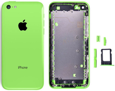 Kraze4blaze Apple iPhone 5C (Best Quality)(With Proper Logo) Back Panel(Green)