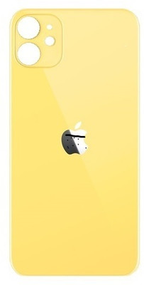 Farcry APPLE IPHONE 11 (GLASS) WITH PROPER LOGO Back Panel(YELLOW)