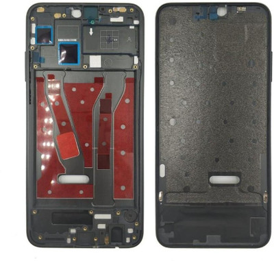 Flipkart SmartBuy HONOR 8X Front Housing LCD Frame Bezel Plate Front Panel(Black)