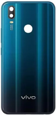 Sandreezz Vivo Y11 (with Proper Logo) (With Ring Camera Lens & Side Volume Power Buttons) Back Panel(Mineral Blue)