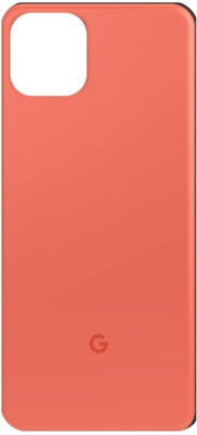 Kraze4blaze Google Pixel 4 (Best Quality)(With Proper Logo)(Back Battery Door Glass) Back Panel(Orange)