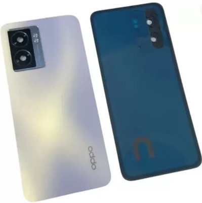 Sandreezz OPPO K10 (5G) (with Proper Logo) (with Camera Ring Glass Lens) Back Panel(Lilac)