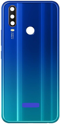 Kraze4blaze Vivo Y15 (With Proper Logo) Back Panel(Aqua Blue)
