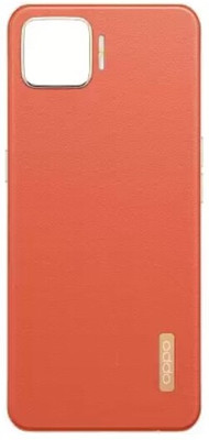 Sandreezz Oppo F17 (with Proper Logo) (with Side Volume Power Buttons) Back Panel(Dynamic Orange)