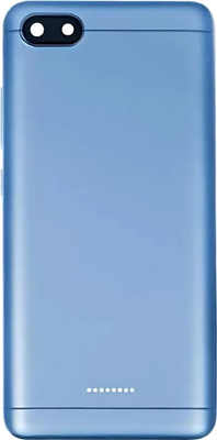 Shkiyo Redmi Mi 6A Back Panel(Blue)