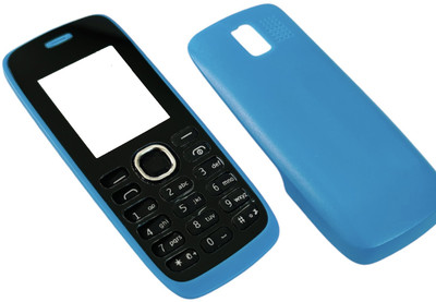 imbi Nokia 112 (Old Model) Front Back Body With Keypad Front & Back Panel(Blue)