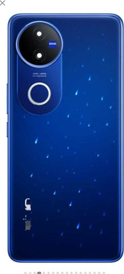 IncMart For Vivo V50 5G back glass Back Panel(Blue)