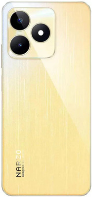FLOUNDER REALME NARZO N53 HOUSING WITH PROPER LOGO Full Panel(FEATHER GOLD)