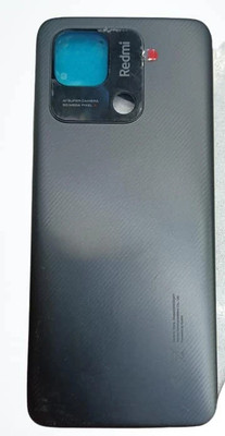 Docile back panel for redmi 10c premium battery cover replacement body panel Back Panel(BLACK)