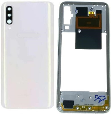 IncMart For Samsung Galaxy A50 HOUSING Ring Body Panel Glass, Key, Lens Full Panel(White)