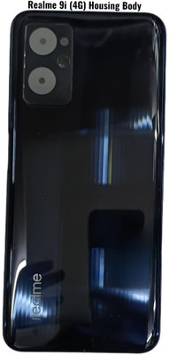 AL BAARI STORE Realme 9i Housing Body with all materials attached Full Panel(Black)