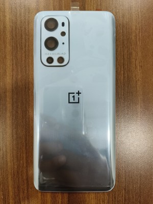 TrofT OnePlus OnePlus 9 pro(Glass) Back Panel(Silver)