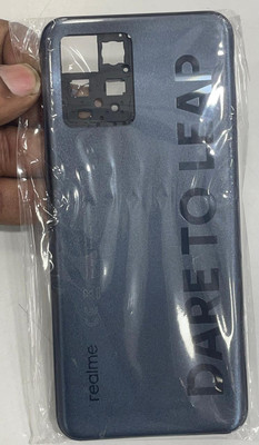 SRaccessories Realme 8 Pro 4G (Housing Body) (Side Keys with Middle Body) Full Panel(Infinite Black)