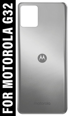 Safa Motorola G32 Back Panel(Satin Silver)