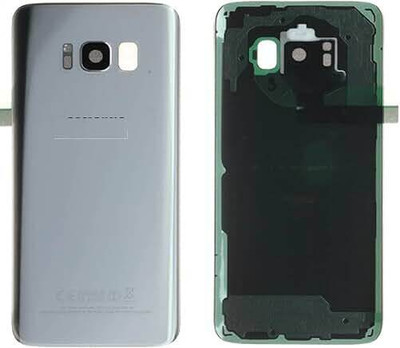 SPAREASP SAMSUNG Samsung Galaxy S8 Plus - SIlver (With Lens) Back Panel(Silver)