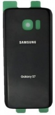SRaccessories Samsung Galaxy S7 (Glass) Back Panel(Black)