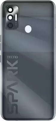 IncMart TECNO Spark 7 Back Panel(Black)