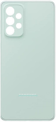 Sandreezz Samsung Galaxy A73 (5G) (with Proper Logo) Back Panel(Awesome Mint)