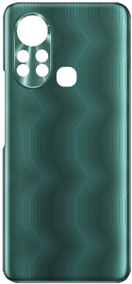 Kraze4blaze Infinix Hot 11s (With Proper Logo) Back Panel(Green Wave)