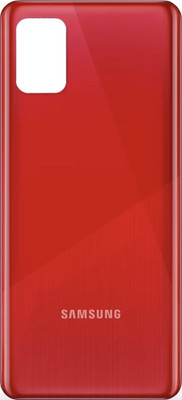Purplesavvy Samsung A51 Back Panel(Red)