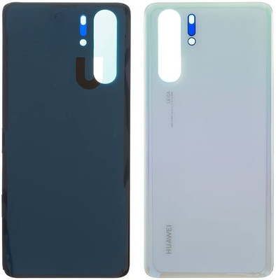 SLPPK HUAWEI HONOR P30 PRO GLASS WITH PROPER LOGO Back Panel(WHITE)