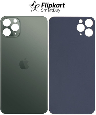 Flipkart SmartBuy Apple iPhone 11 Pro Max Premium Quality (Glass) Back Panel(Matte Midnight Green)