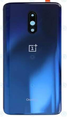 SPAREASP OnePlus Oneplus 7 Blue With Camera Fitting Lens Back Panel(Blue)