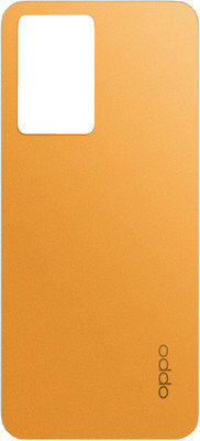Sandreezz Oppo A77s (with Proper Logo) Back Panel(Sunset Orange)