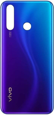 SRaccessories Vivo Y19 Back Panel(Magnetic Blue)