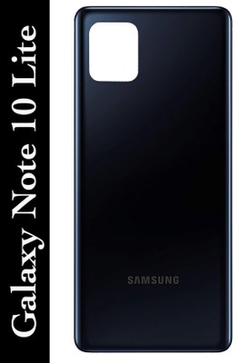 Flipkart SmartBuy SAMSUNG GALAXY NOTE 10 LITE Back Panel(Aura Black)