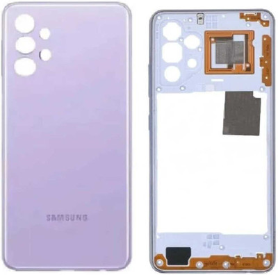 AAA Spares For Samsung galaxy A32 5g (with body housing key, middle ring) Full Panel(Purple)
