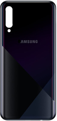 Sandreezz Samsung Galaxy A30s / SM-A307 (with Proper Logo) Back Panel(Prism Crush Black)