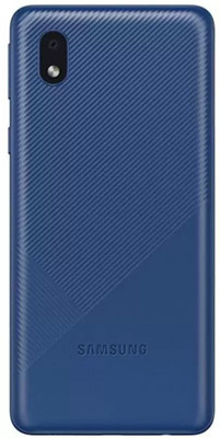 MOBI WORLD Samsung A01 Core / M01 Core Back Panel(Blue)