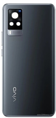 SeriousShoppers Vivo X60 Back Panel(Black)