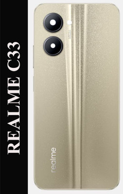 Flipkart SmartBuy Realme C33 Housing Body With Middle Ring+ Back Panel(Sandy Gold)