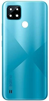 AAA Spares For Realme C21 Back Glass Back Panel(Blue)
