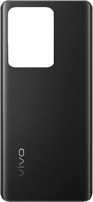 Sandreezz Vivo V25 Pro (5G) (Glass) (with Proper Logo) Back Panel(Pure Black)