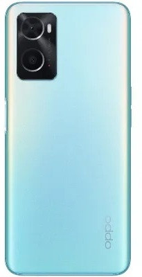 Suffain OPPO A76 HOUSING WITH PROPER LOGO Full Panel(GLOWING BLUE)