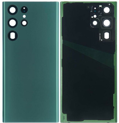 SPAREWARE Samsung Samsun S22 Ultra-reen (WITH CAMERA LASS LENS) Back Panel(Green)