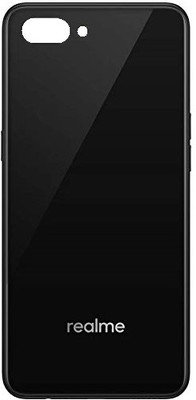 KezeMize Realme C1 (with Proper Logo) (Best Quality) Back Panel(Black)