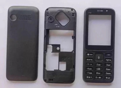 SANDYTECH LYF Jio F90 Full Housing,Full Body(Perfect Fitting) Full Panel(Black)
