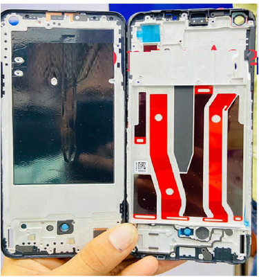 AL HAYY TRADERS OPPO (F19 pro +) (A92) MIDDLE LCD ORIGINAL Front Panel(BLACK)