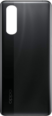 Kraze4blaze Oppo Find X2 (With Proper Logo) Back Panel(Black)