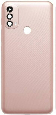 SRaccessories Motorola Moto E40 Back Panel(Pink Clay)